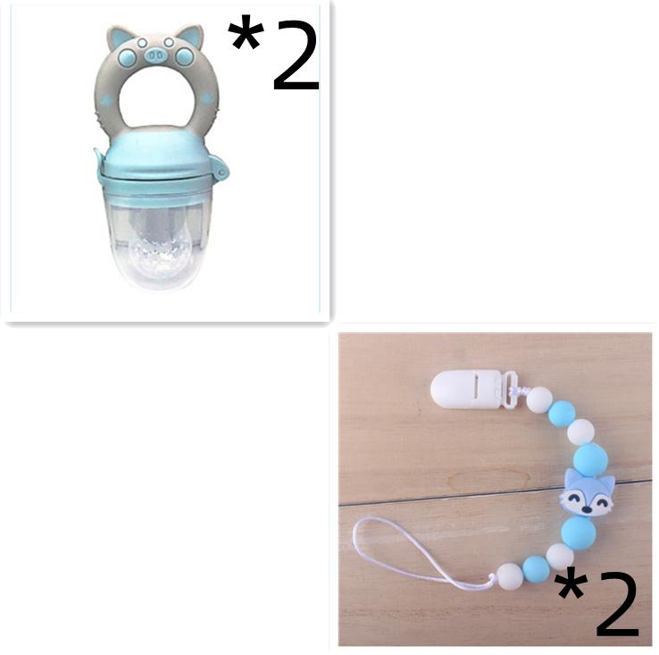 Baby Fruit  Silicone Nipple Teether