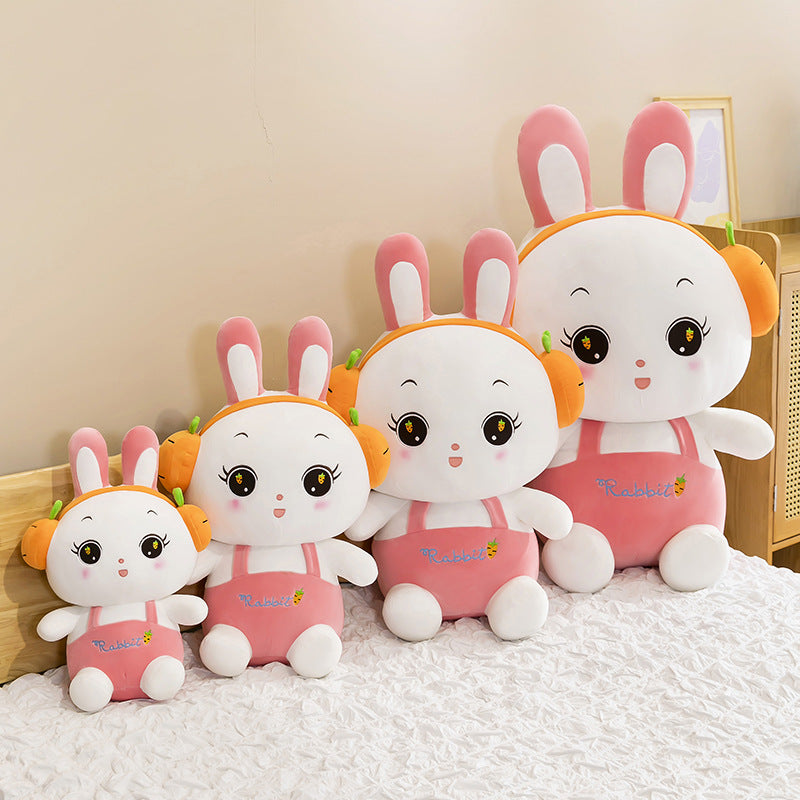 Plush Toy Earphone Rabbit Pillow Soft Cute