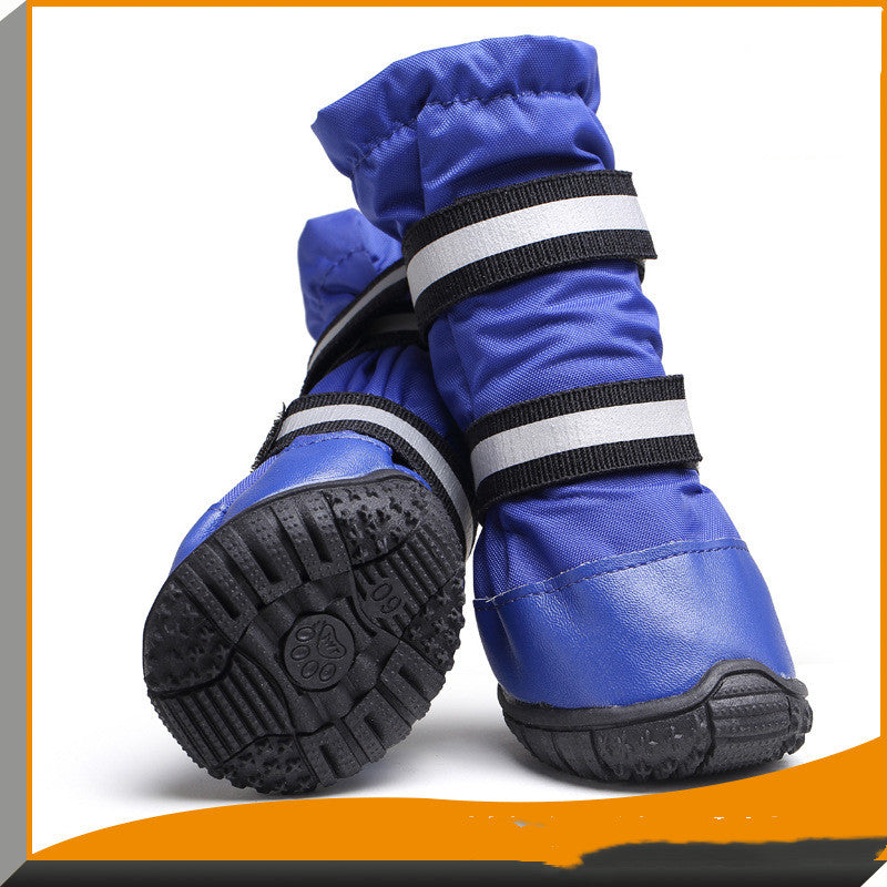 Waterproof Snow Pet Shoes, Big Dog Shoes, General Rain Boots, Camel