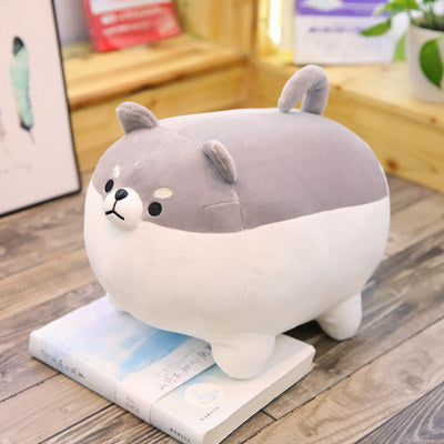 Big & Cute Dog Plush Pillow