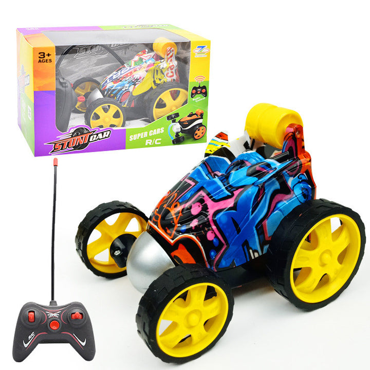 Children Remote Control Rollover Car