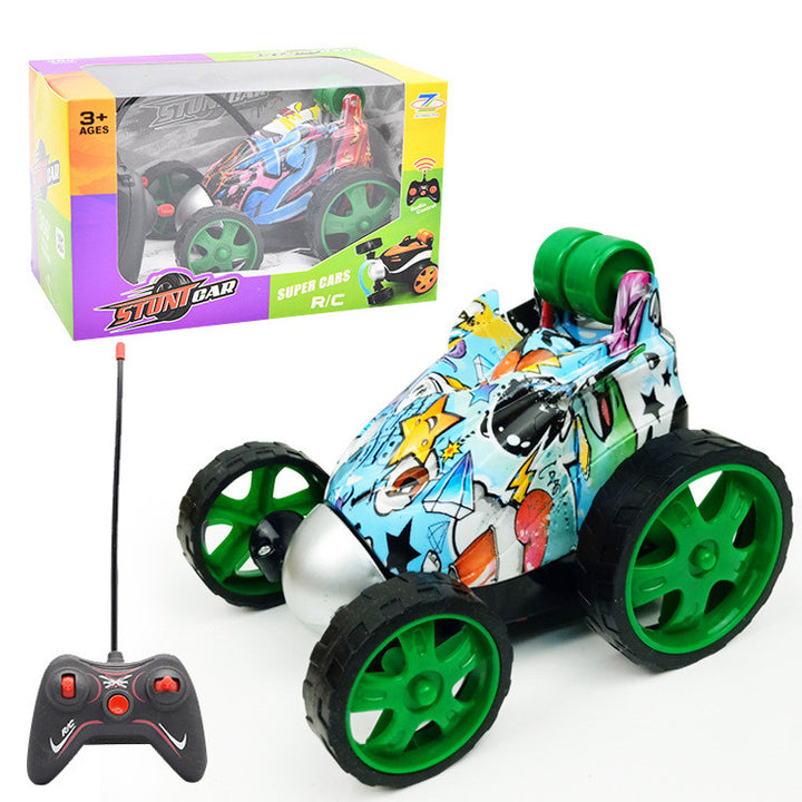 Children Remote Control Rollover Car