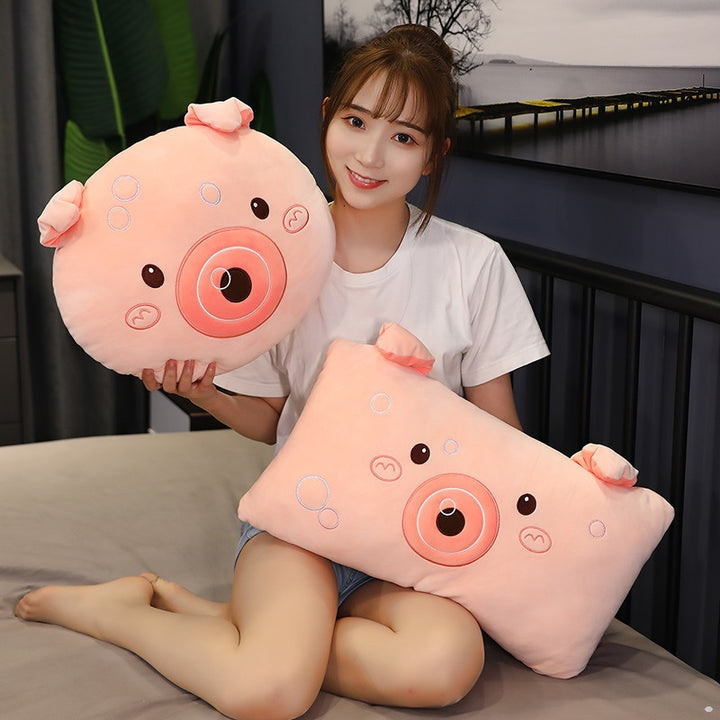 Multifunctional Plush Toy Big Pillow Seat Lumbar Cushion