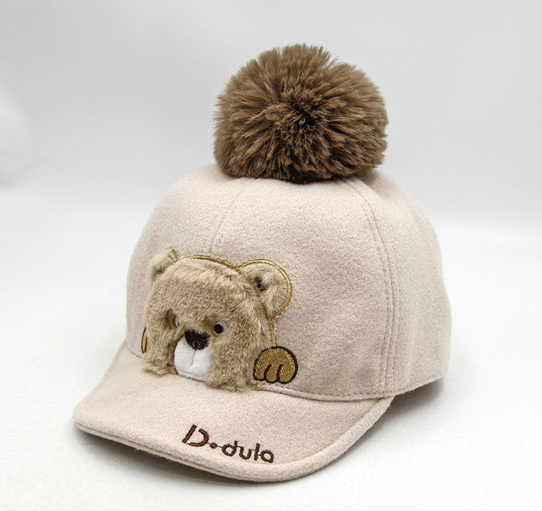 Baby Cartoon Bear Cap