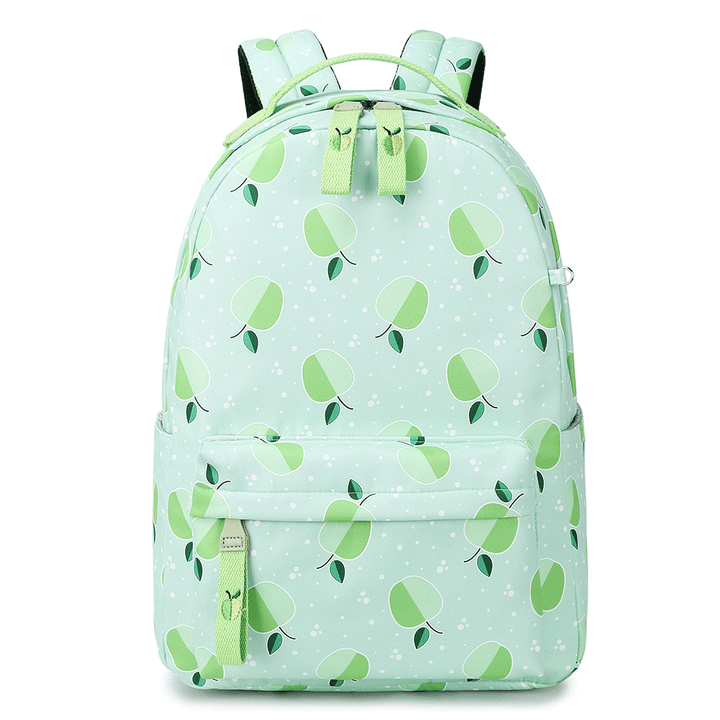 Fruit Print Backpack Women