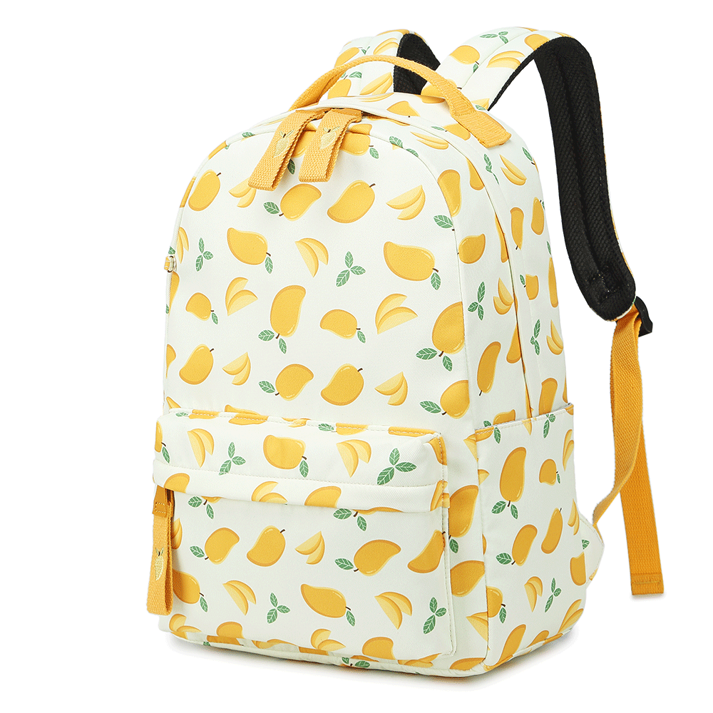 Fruit Print Backpack Women