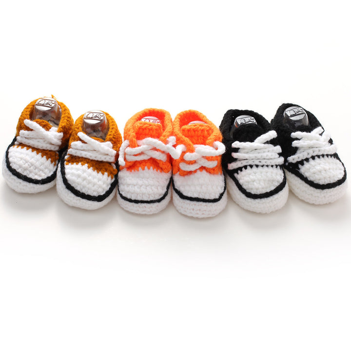 Hand-woven Baby Soft-soled Shoes