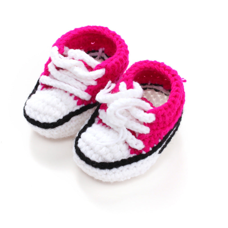 Hand-woven Baby Soft-soled Shoes