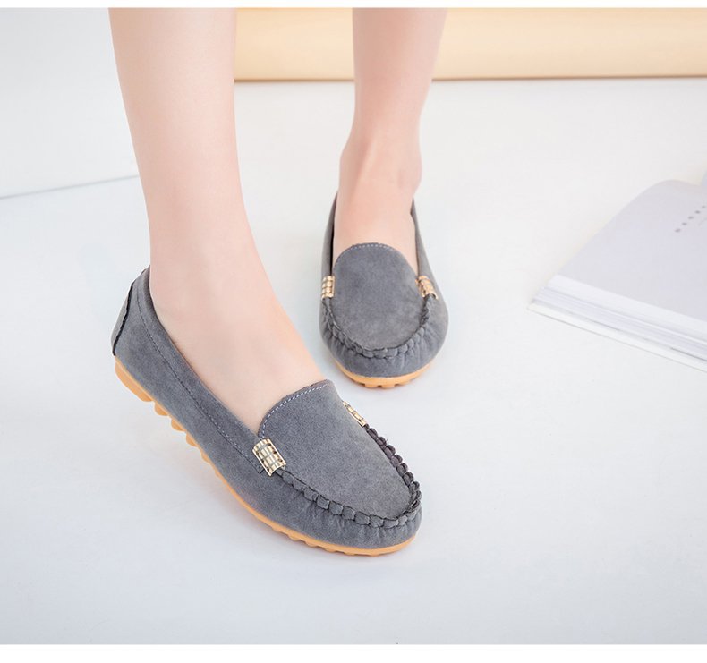 Spring and summer flat with the end of pregnant women nurse shoes Peas shoes casual women's shoes driving shoes Mom shoes a pedal