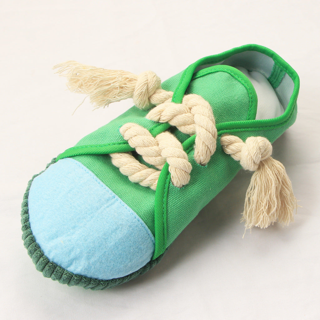 Pet Simulation Canvas Shoes Sounding Toy