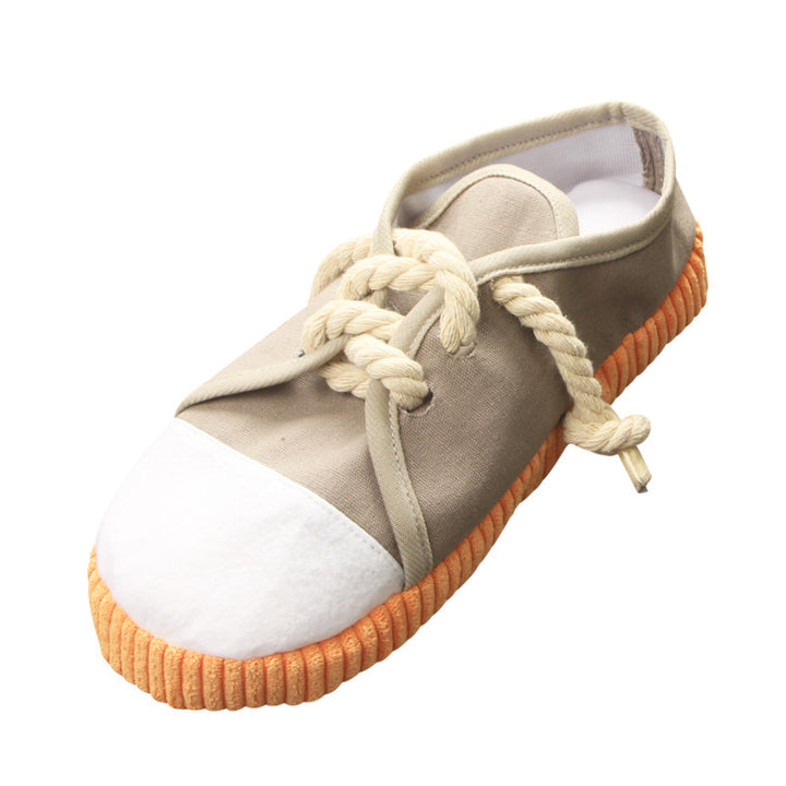 Pet Simulation Canvas Shoes Sounding Toy