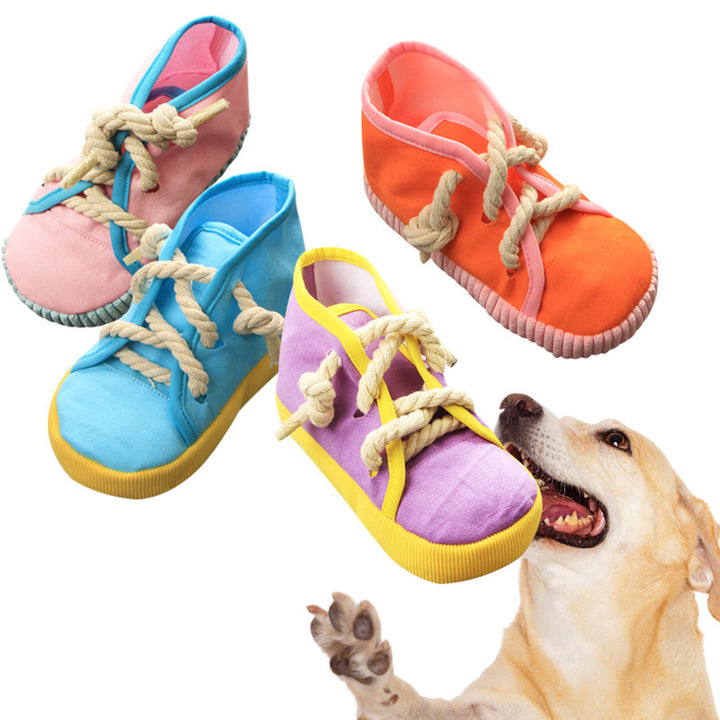 Pet Simulation Canvas Shoes Sounding Toy