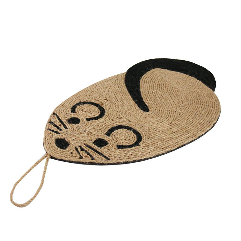 Cat Scratching Mouse Mat