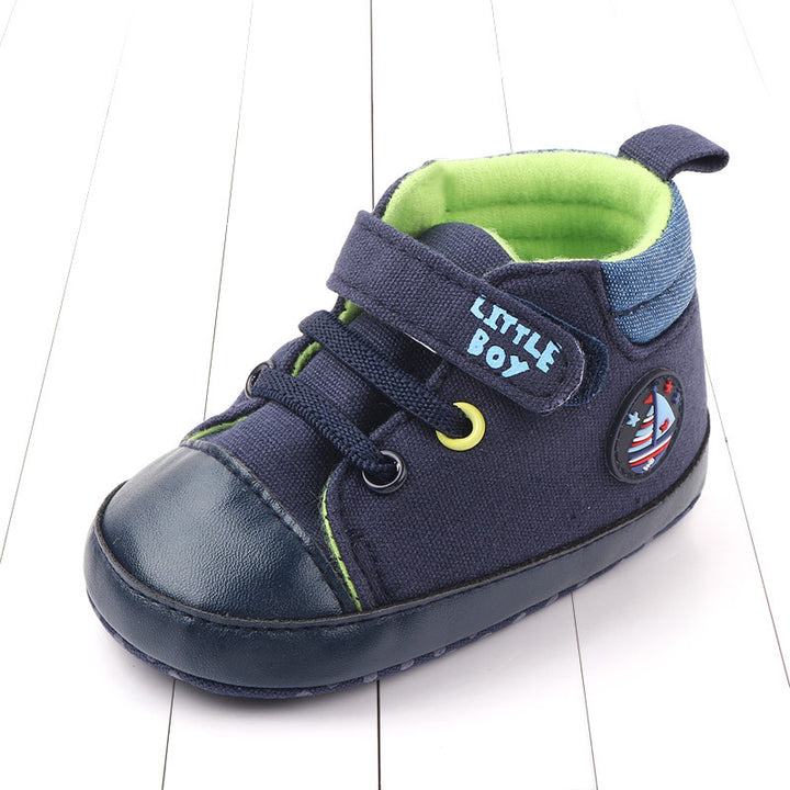 Casual Velcro Soft Sole Baby Canvas Shoes