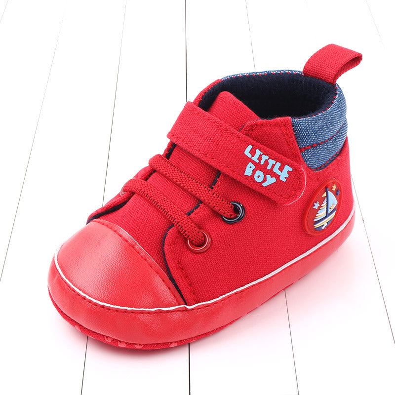 Casual Velcro Soft Sole Baby Canvas Shoes