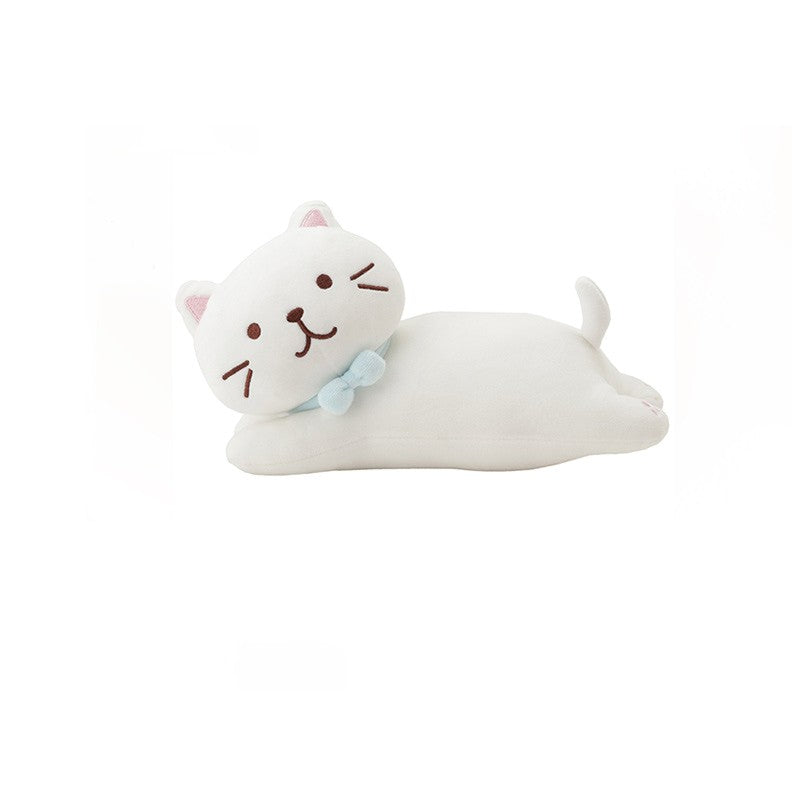 Cat Plush Toy Nap Sleeping Children Lie Pillow