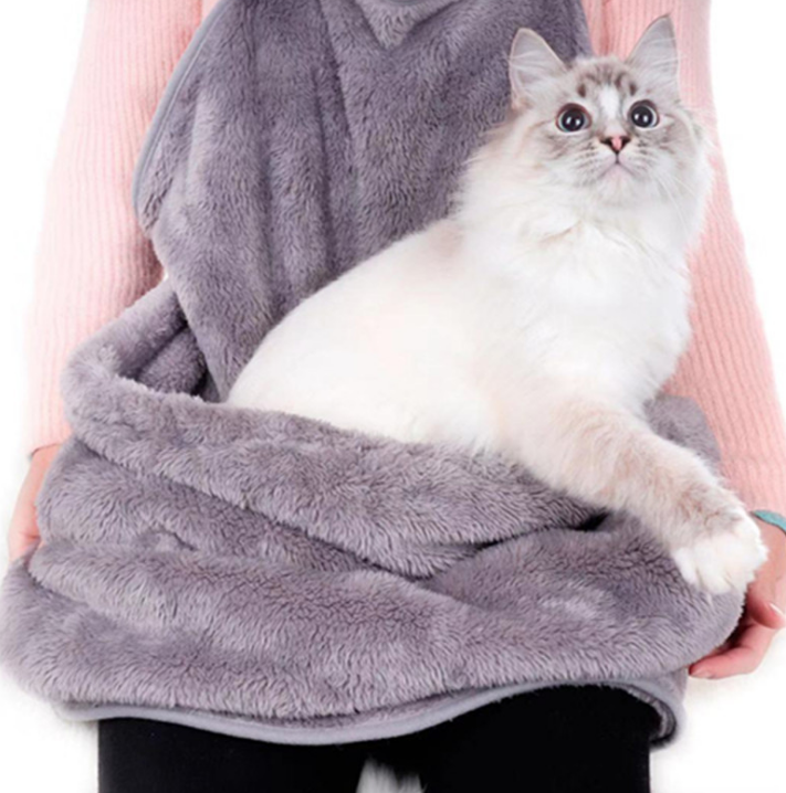 Pet out carrying bag cat cat bag with sleeping chest apron to prevent clothing sticky hair cat clothes