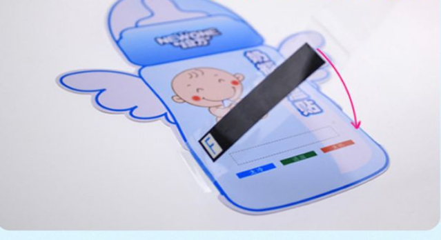 Thermochromic Baby Bottle Thermometer Sticker