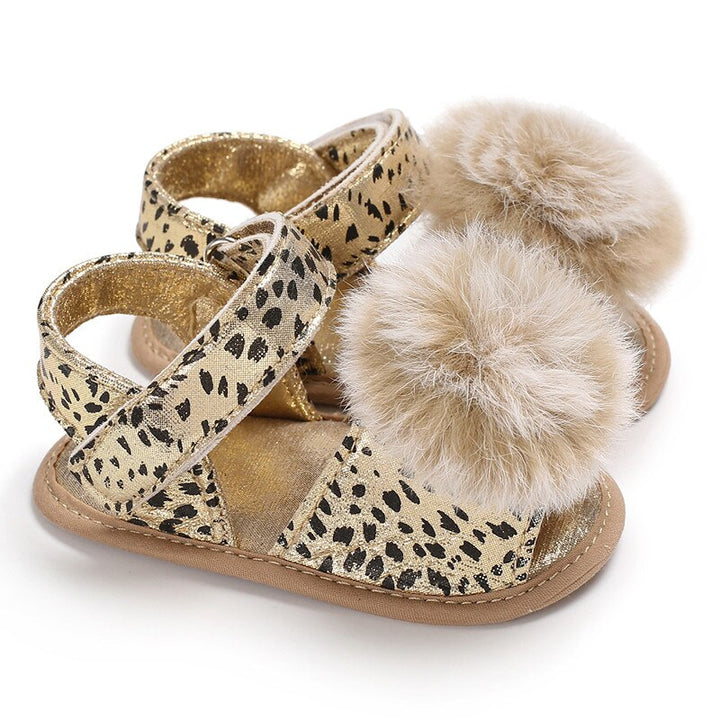 Baby Cute Leopard Print Non-Slip Sandals