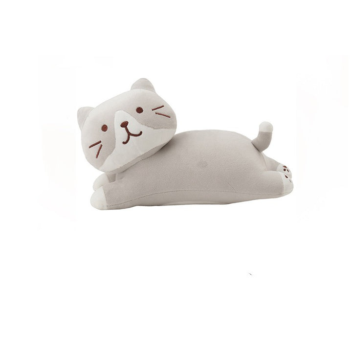 Cat Plush Toy Nap Sleeping Children Lie Pillow
