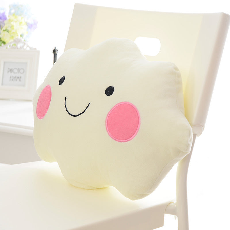 Cartoon cloud plush pillow super soft children pillow
