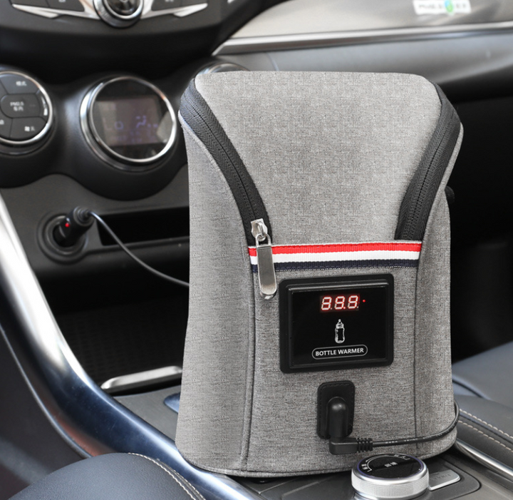 Car USB Baby Breast Milk Bottle Warmer