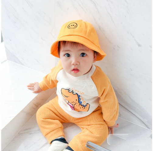 Baby Casual Cartoon Outfit Set