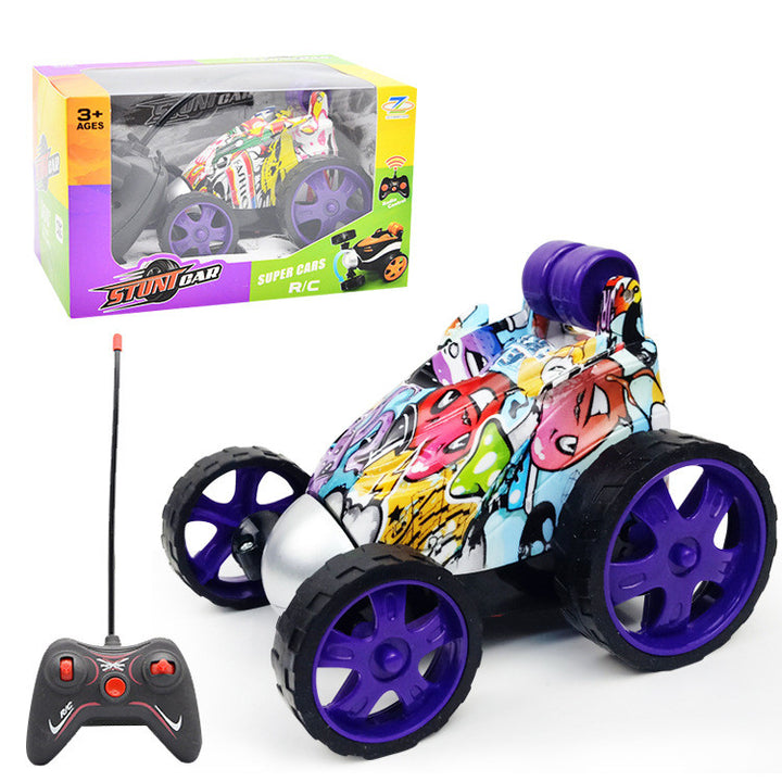 Children Remote Control Rollover Car