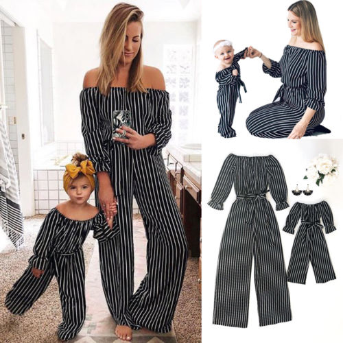 Mother & Daughter Matching Everyday Wear Outfit