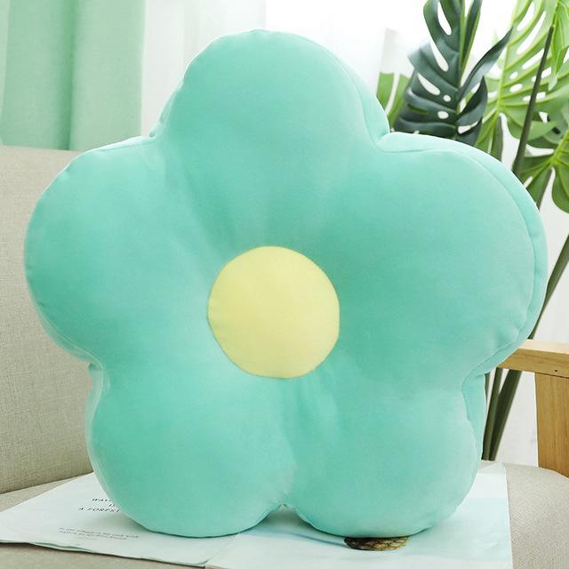 Plush toy feather cotton flower pillow cushion