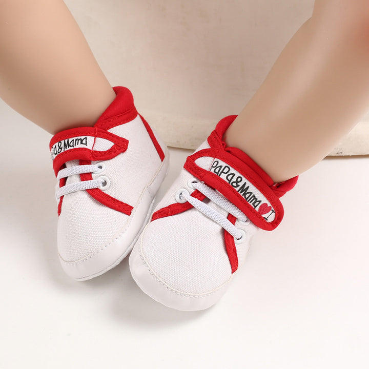 Casual Velcro Soft Sole Baby Canvas Shoes