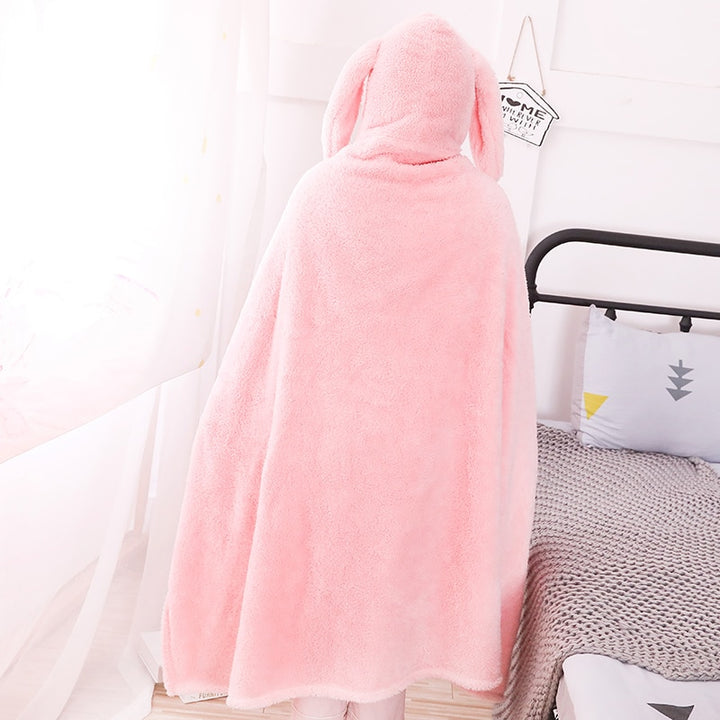 Cartoon shawl cape blanket