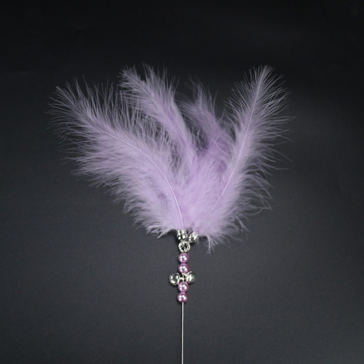 New Fairy Cat Teaser Bell Feather Cat Toy Cat Teaser Interactive Cat Teaser Toy Cat Toy