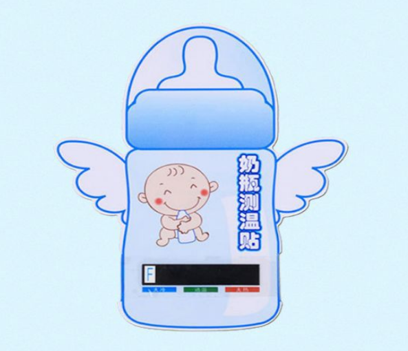 Thermochromic Baby Bottle Thermometer Sticker