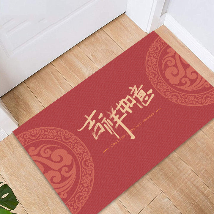 Chinese Style Anti-slip Foot Mat For Bathroom And Bathroom