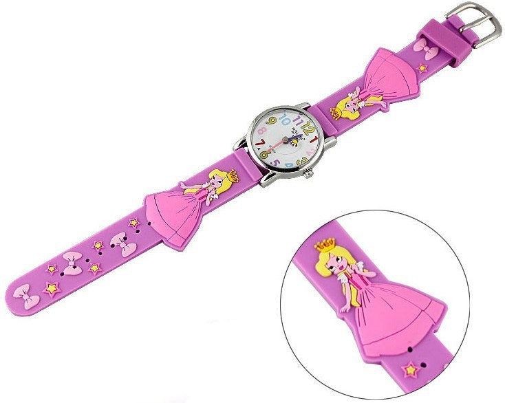 Children's Cartoon Silicone Watch