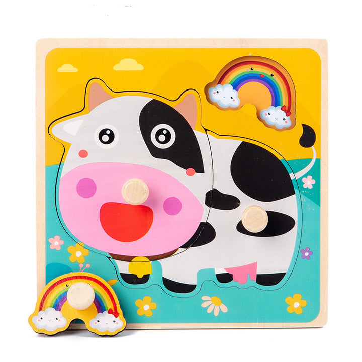 ZYL01 cartoons, cartoons, cartoons, cartoons, cartoons, and children's wooden puzzle toys 0.2