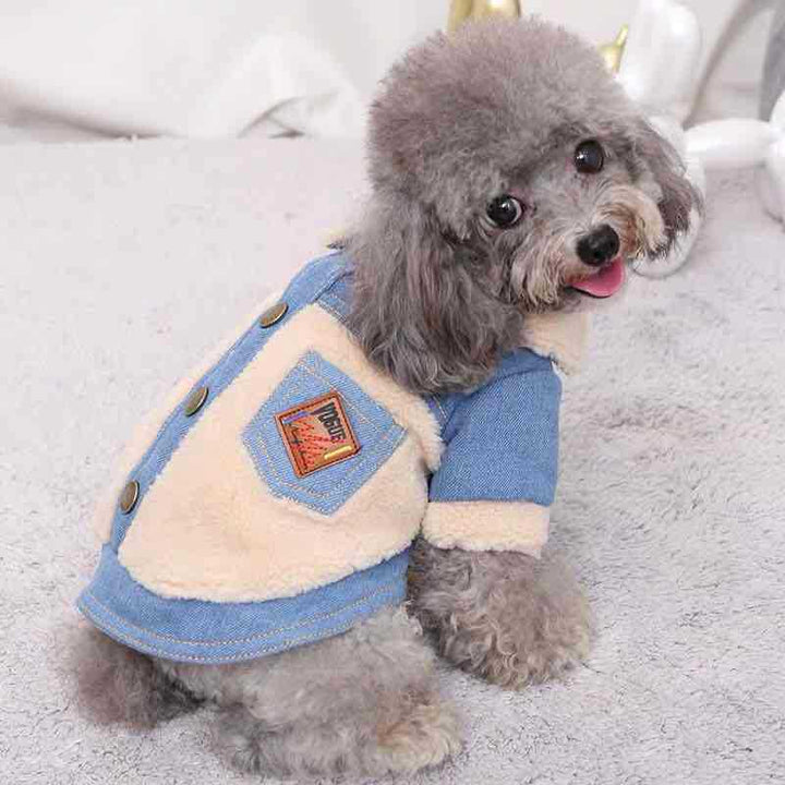 Winter Thick And Handsome Warm Pet Clothes
