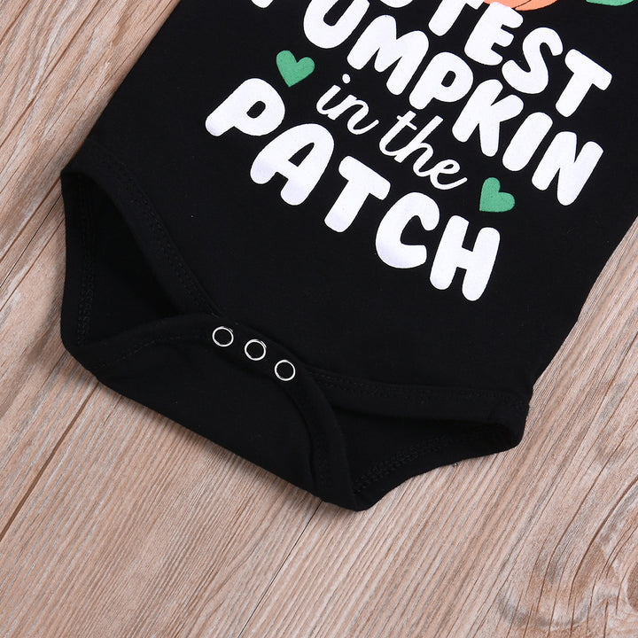 Newborn Baby Boy Girl Halloween Costumes Romper Kids Funny Pumpkin Clothes