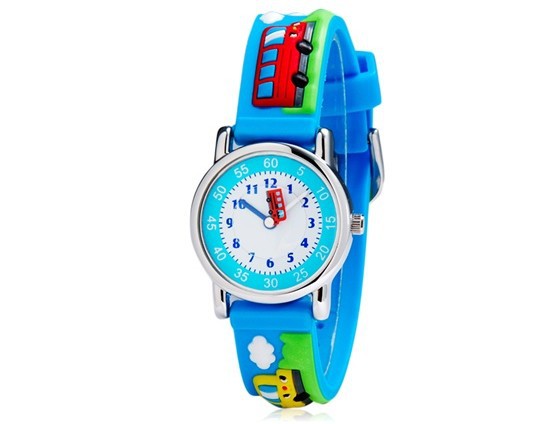 Children's Cartoon Silicone Watch