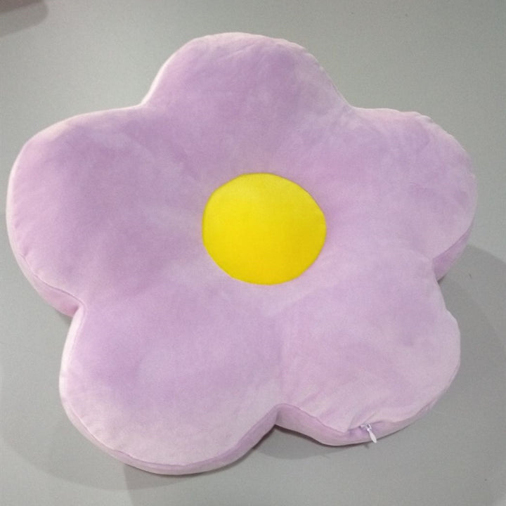 Plush toy feather cotton flower pillow cushion