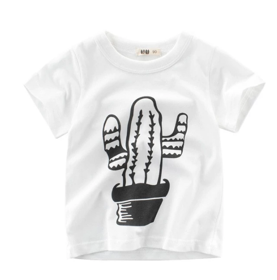 Baby Boys Cotton Short Sleeves T-shirt