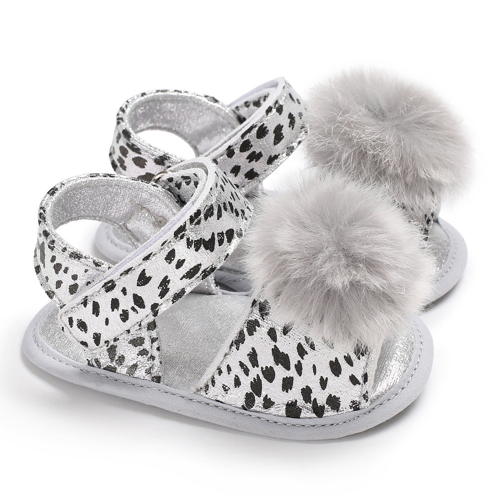 Baby Cute Leopard Print Non-Slip Sandals