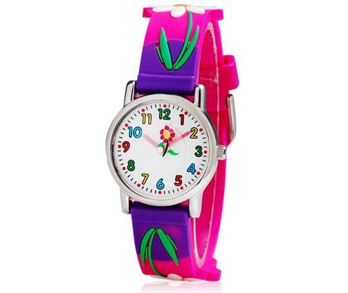 Children's Cartoon Silicone Watch