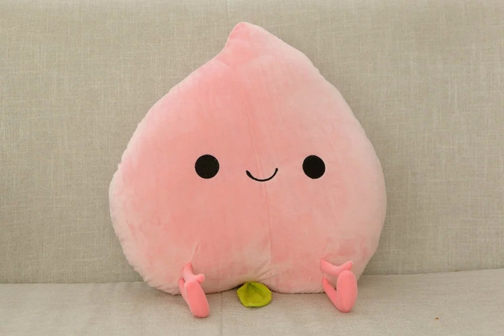 Large fruit plush pillow