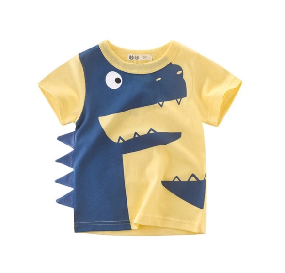 Baby Boys Cotton Short Sleeves T-shirt