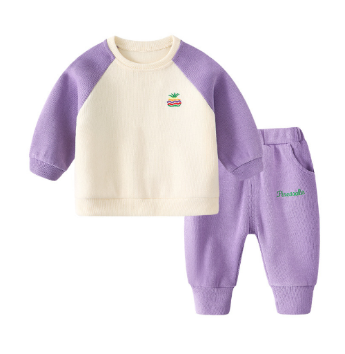 Baby Casual Cartoon Outfit Set