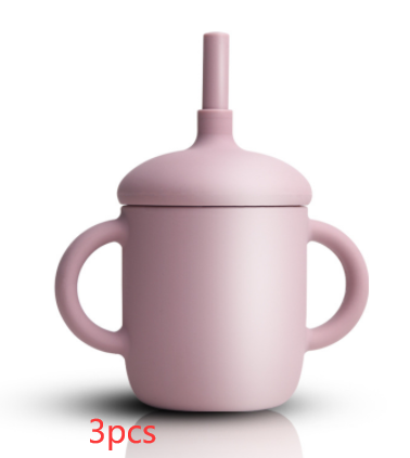 Silicone Baby Water Straw Cup