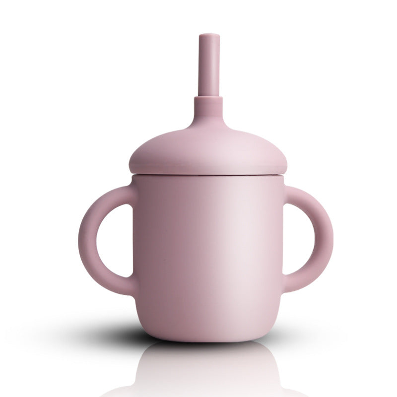 Silicone Baby Water Straw Cup