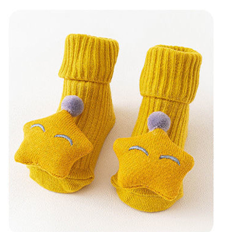 Baby Cotton Shoes-like Floor Socks